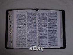 Master Study Bible New American Standard 1977 NASB Black Genuine Bison Leather