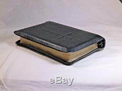 McCabe 1977 NASB New American Standard Bible Single Column Black Bison Leather