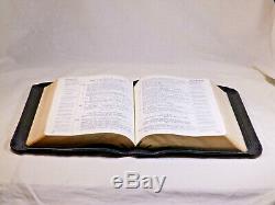 McCabe 1977 NASB New American Standard Bible Single Column Black Bison Leather