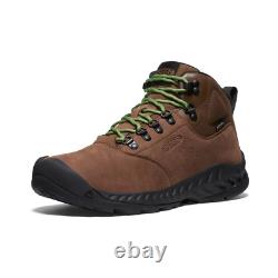 Men's Bison Campsite Leather Mesh Upper Athletic Waterproof Hiking Boots