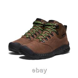 Men's Bison Campsite Leather Mesh Upper Athletic Waterproof Hiking Boots