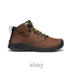 Men's Bison Campsite Leather Mesh Upper Athletic Waterproof Hiking Boots