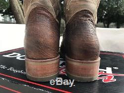 Men's Double H Boots Bison Size 9D