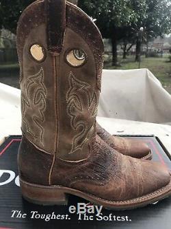 Men's Double H Boots Bison Size 9D