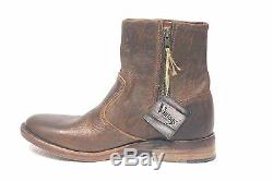 Men's Leather Ankle Boots VINTAGE SHOE CO USA JONATHIN PEANUT BISON Size 12 M