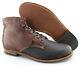 Men's WOLVERINE'1000 Mile' Bison Brown Two-tone Leather Boots Size US 11.5 D