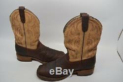Mens Double H 10 D Bison Square Steel Toe ICE Roper Work WESTERN Boot DH5305