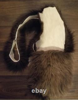 Mountain Man Bag Bison Fur and Lynx Fur Handmade in the USA! Customizable