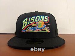 Myfitteds 59FIFTY Buffalo Bison 25th 2012 All Star Black Light Laser GITD 7 5/8