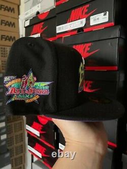 Myfitteds Black Light Buffalo Bisons 7 3/8 Laser Tag 2012 All Star ASG Hatclub