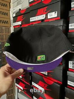 Myfitteds Black Light Buffalo Bisons 7 3/8 Laser Tag 2012 All Star ASG Hatclub