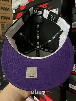 Myfitteds Black Light Buffalo Bisons 7 3/8 Laser Tag 2012 All Star ASG Hatclub