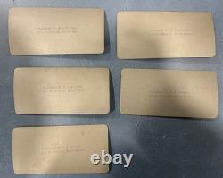 N. A. Forsyth Buffalo / Bison Ranch Stereographs Montana Early 1900s (Lot of 5)