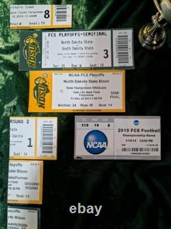 NDSU Bison North Dakota Football Tickets Playoffs Championship With Two Balls