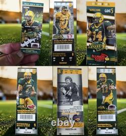 NDSU Bison North Dakota Football Tickets Playoffs Championship With Two Balls