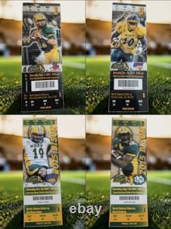 NDSU Bison North Dakota Football Tickets Playoffs Championship With Two Balls