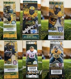 NDSU Bison North Dakota Football Tickets Playoffs Championship With Two Balls