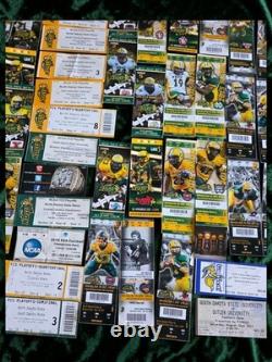 NDSU Bison North Dakota Football Tickets Playoffs Championship With Two Balls