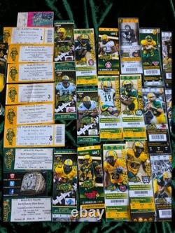 NDSU Bison North Dakota Football Tickets Playoffs Championship With Two Balls