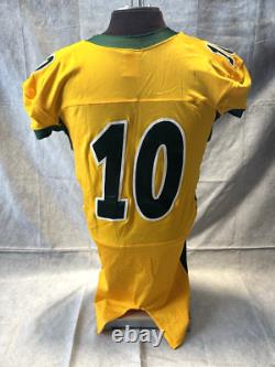 NDSU North Dakota State University Bison Nike GU Game used football jersey #10