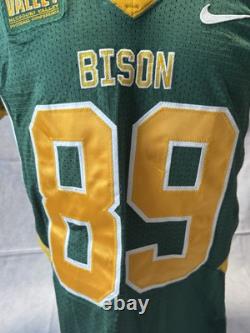 NDSU North Dakota State University Bison Nike GU Game used football jersey #89