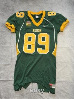 NDSU North Dakota State University Bison Nike GU Game used football jersey #89