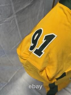 NDSU North Dakota State University Bison Nike GU Game used football jersey #91