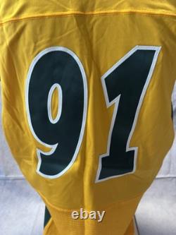 NDSU North Dakota State University Bison Nike GU Game used football jersey #91