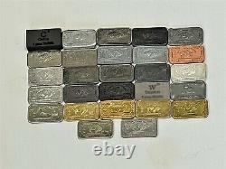 NEW 27 x 1 gram buffalo metal set Tantalum Cobalt Tungsten Vanadium Hafnium Cr C