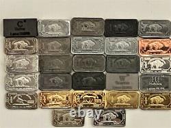 NEW 27 x 1 gram buffalo metal set Tantalum Cobalt Tungsten Vanadium Hafnium Cr C