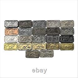 NEW 27 x 1 gram buffalo metal set Tantalum Cobalt Tungsten Vanadium Hafnium Cr C