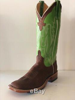 NEW Anderson Bean Lime Bison Boots S1088