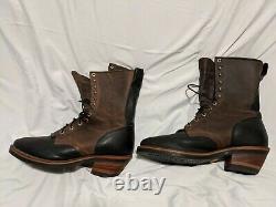 NEW CHIPPEWA 11EE BRIAR BISON STAMPEDE PACKER BOOTS (read description)