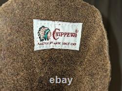 NEW CHIPPEWA 11EE BRIAR BISON STAMPEDE PACKER BOOTS (read description)