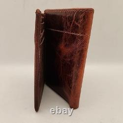 NEW Duvall Dakota Bison Leather Trifold Wallet