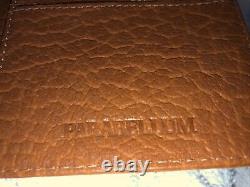 NEW RARE PARABELLUM FULL GENUINE BISON Billfold Wallet Travel Passport 4x5.5 USA