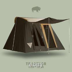 NEW unopened Springbar Canvas Tent travelers 10 X 10 bison color USA Made