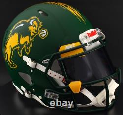 NORTH DAKOTA STATE BISON NCAA Riddell Speed Full Size AUTHENTIC Football Helmet