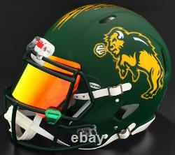 NORTH DAKOTA STATE BISON NCAA Riddell Speed Full Size AUTHENTIC Football Helmet