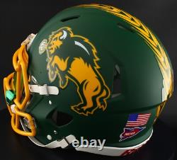 NORTH DAKOTA STATE BISON NCAA Riddell Speed Full Size REPLICA Football Helmet