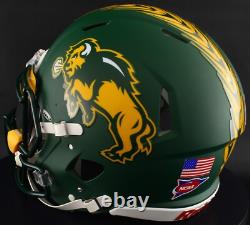NORTH DAKOTA STATE BISON NCAA Riddell Speed Full Size REPLICA Football Helmet