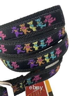 NWT Grateful Dead Bison Design Dancing Bears Belt USA Made Large