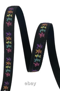 NWT Grateful Dead Bison Design Dancing Bears Belt USA Made Large