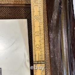 Native American Buffalo Eagle Marble Etching by Daniel Frederick Gray# 430/2975