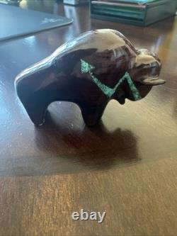 Native American Woodsounds Flute Design Bison Block Totem