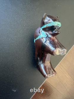 Native American Woodsounds Flute Design Bison Block Totem