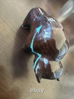 Native American Woodsounds Flute Design Bison Block Totem