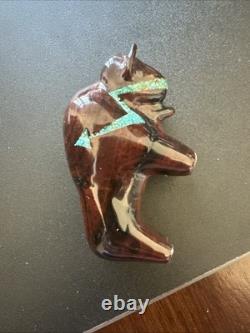 Native American Woodsounds Flute Design Bison Block Totem