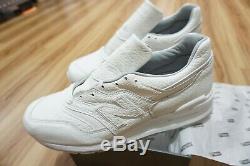 New Balance 997 BSN Bison Leather'White' M997BSN 997BSN 10.5 US Made in USA