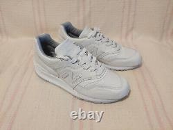 New Balance 997 M997BSN Made in USA Bison Buffalo Leather White Men Shoe Size 8